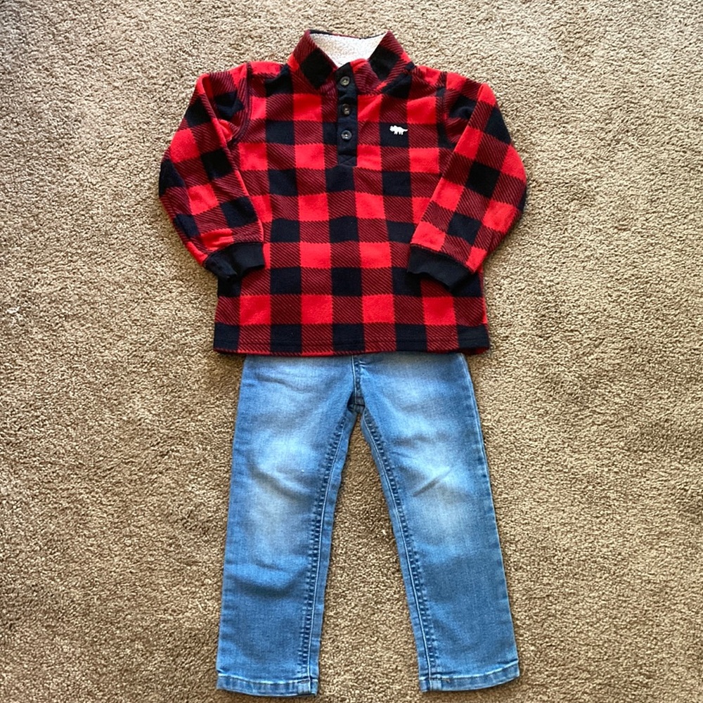 Toddler Boys Size 4T Outfit